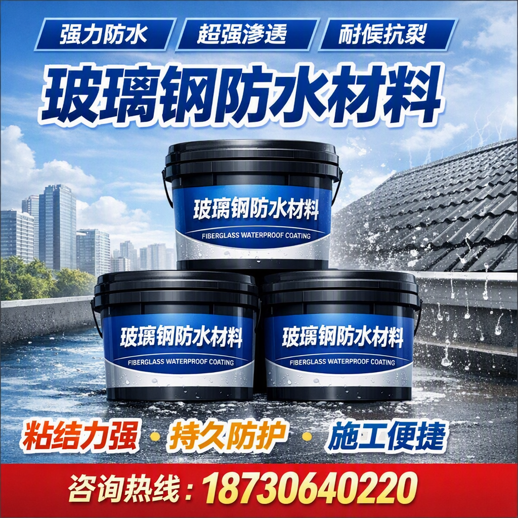 了解玻璃钢防水材料的市场趋势，通辽 企业不可不知